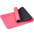 Tapete de ioga durável não tóxico e antiderrapante personalizado durável / sem látex antiderrapante exercício fitness verde